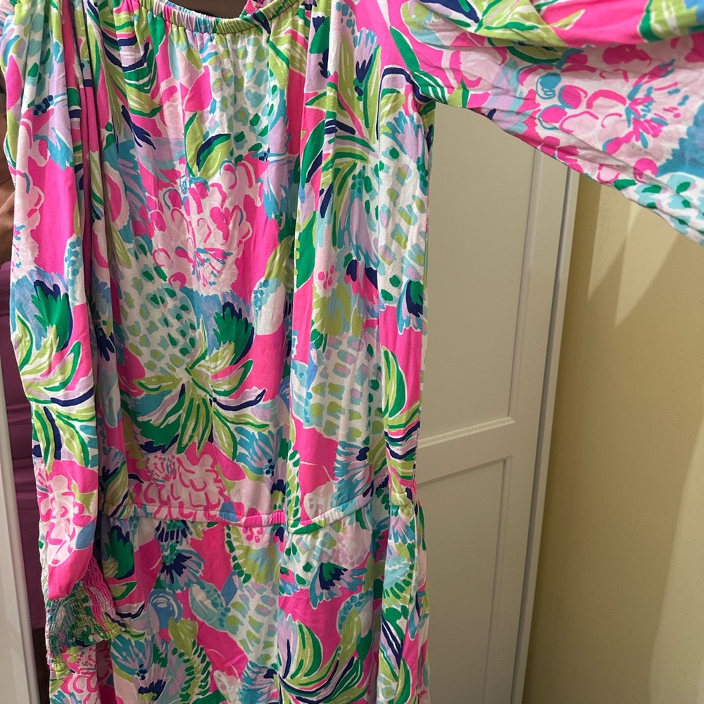 Lily Pulitzer  Off-Shoulder Dress